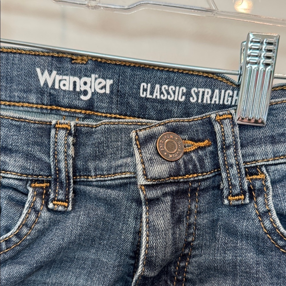 Wrangler Kids' Dark Blue Jeans - Picture 3 of 6